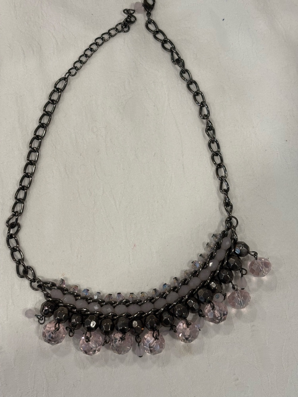 Stunning J Crew Pink Beaded Necklace